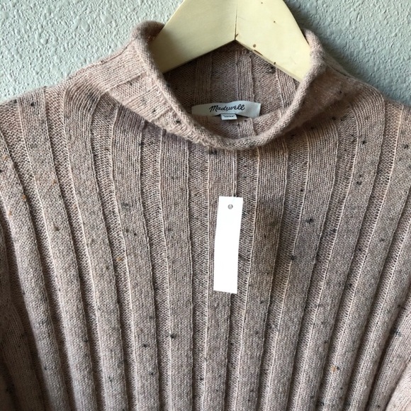 Madewell Donegal Evercrest Wool Blend Sweater - Picture 7 of 8